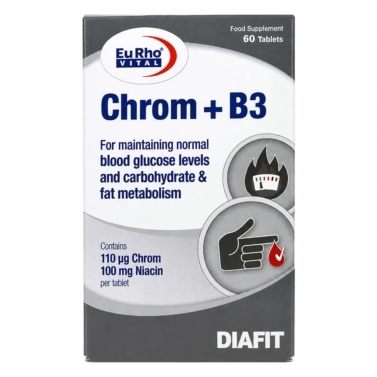 eurhovital-chrom-b3-60-tabs.webp قرص Chrom + B3 یوروویتال بسته 60 عددی